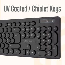 ZEBRONICS K24 Wired Keyboard + Power Wired Mouse Combo Set image 2