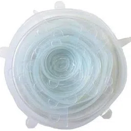 Suction Cover Cooking Pot Silicone Stretch Lids -6 Pieces/Set 2.6 inch Lid Set-16