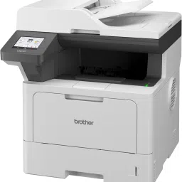 brother DCP-L5510DN Multi-function Monochrome Laser Printer for Print/Scan/Copy with Auto Duplex Feature, 48 PPM, 3.5-Inch Touch Screen Display, 50 Pages ADF, 2GB Memory, 250 Sheets Paper Tray, Free Installation & with Up to 11000 Pages of Black Ink Toner in the box image 2