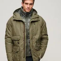 Cotton Lined Hooded Jacket-image-19