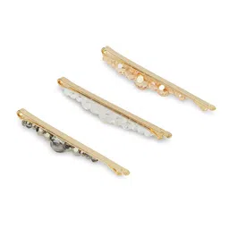 Accessorize Set of 3 Beaded Bobby Pins image 2