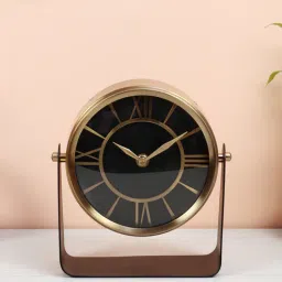de maison decor Mitsuki Gold Iron Table Clock-picture-21