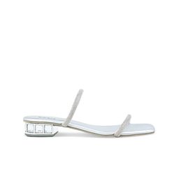 Rocia Embellished Square Toe Block Heels image 5