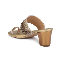 Inc 5 Embellished Open Toe Block Heels image 4