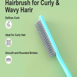 Kuber Industries Set of 2 Flexible Bristles Hair Brush With Paddle image 4