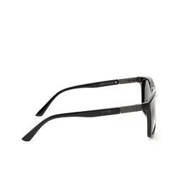 Intellilens Unisex Grey Lens & Black Square Sunglasses with Polarised and UV Protected Lens image 5
