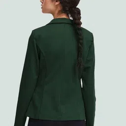 BAESD Notched Lapel Long Sleeves Single Breasted Blazer image 5