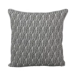 CDI Grey & Black Set of 5 Checked Square Cushion Covers image 5
