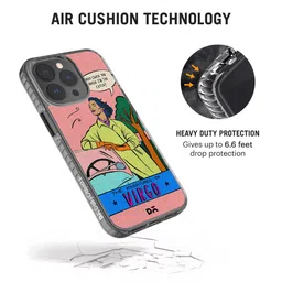 DailyObjects Graphic Printed Virgo Stride 2.0 iPhone 14 Pro Phone Case image 2