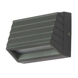 Fos Lighting Grey Solid  Rectangular Aluminium 4 Watts LED Outdoor Lamp image 2