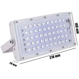 SPARK WORLD White Rectangular Outdoor Lamp image 3