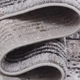 OBSESSIONS Grey & Beige Abstract-Printed Anti-Static Floor Runner image 2