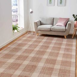Red Geometric Wool 8 ft x 10 ft Hand Tufted Carpet by Saraswati Global-picture-26