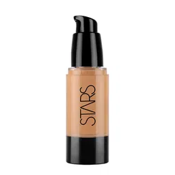 Stars Cosmetics Face Makeup HD Flawless Finish Micro Liquid Foundation 30ml- Indian Beige image 3