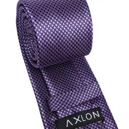 AXLON Set Of 4 Printed Necktie Pocket Square With Cufflink & Flower Pin Accessory Gift Set image 4