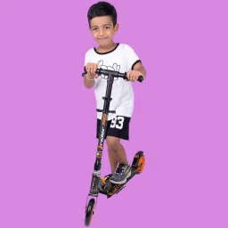 Scooter for kids & adult with strong premium quality bearing scooter, big wheels-4