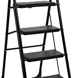 4 Step Kitchen Steel Ladder-21