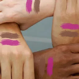 KINDED Set Of 2 Vitamin E Enriched Long Lasting Matte Liquid Lip Colour Lipstick 6 ml - More Magenta 02 & Brown Temptation 06 image 2