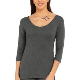 Winter Wear Ladies/Women/Girl, Poly Cotton Thermal Set-S- (Round Neck Upper/Top + Lower/Trouser) Set of 01-(VAR-25 Multicolour image 1