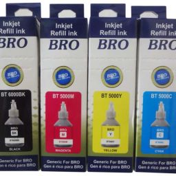 Teqbot Refill Ink BT5000/6000 Brother Ink Pack of 4 Black + Tri Color Combo Pack Ink Bottle-image-53