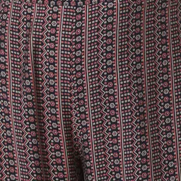 FFU Ethnic Motifs Printed A-line Kurta with Trousers & With Dupatta image 4