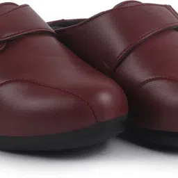 Back Open Formal Slip On Flatform Heel Adjustable Strap Shoes|Office Meetings Slip On For Women-8