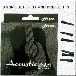 Acoustic ADVANCE WITH BRIDGE PIN 06 HZR MDA1 Guitar String-picture-2