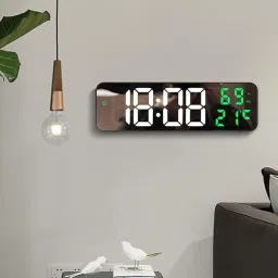 Analog Black Clock-12