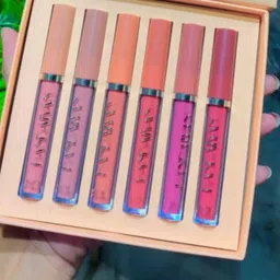 CVB Handaiyan Set Of 6 Waterproof & Long lasting  Liquid Matte Lipsticks-15ml each image 4