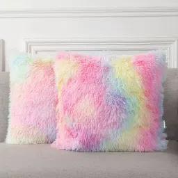 Microfibre Abstract Cushion Pack of 2-21