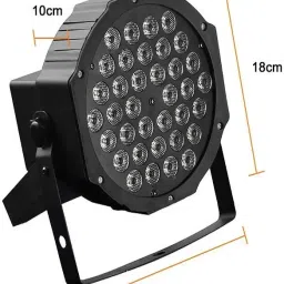 maverick led 36 LED PAR Light:Professional Stage Lighting Fixture with RGB Color DMX Control. Single Disco Ball image 2