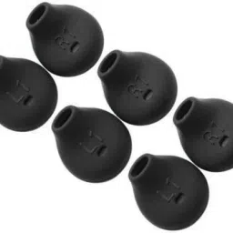 menaso New (6pc) In The Ear Headphone Earbuds Rubber earphone tips replacement headphone ear cushion ear buds for bluetooth earphones, In The Ear Headphone Cushion-5
