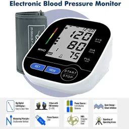 MCP Super Nova Black BP112 Fully Automatic Micro USB Compatible Bp Monitor image 4