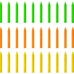 Plain 30 stick candles for home decor, birthday, Diwali, Party Candle-image-97