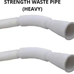 Flexible PVC Waste Drain Pipe for Wash Basin & Sink - 2 piece Hose Pipe - 2 PACK OF WASTE DRAIN PIPE Hose Pipe-picture-16