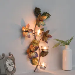 decorum Decorative Multicolour Iron Table Tea Light Holder-picture-22