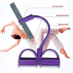 pramukh Extra Strong Pull String Body Building Training, Pull Rope Rubber Exerciser Ab Exerciser image 4