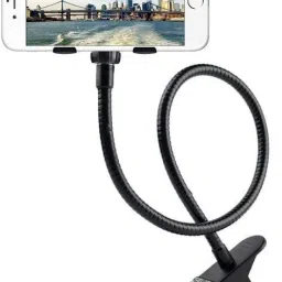 Techfit Metal Enhanced Cell Phone Holder, Lazy Bracket, Flexible Long Arms Clip Mount Mobile Holder-25