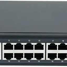 RAMEX 24-Port 100M PoE Switch, 2 GE Uplinks, 1 SFP, 300W 24 Ports 100 Mbps Network Switch-3