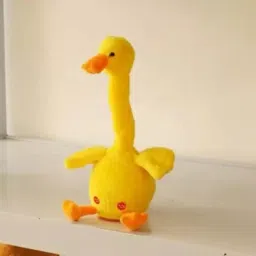 Dancing Duck Talking Toy Duck Plush Toy Wriggle Singing Repeat Recording-image-19
