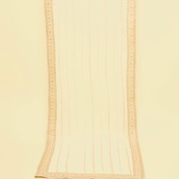 manyavar Georgette Embroidered White Men Dupatta-picture-42