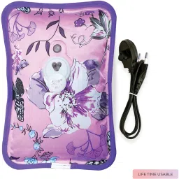 Winter Special For Body Pain & Period Cramps Gel Electric 1 L Hot Water Bag-image-45