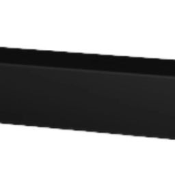 Black Shower Rod/Chrome Finish Shower Rod(15 Inch) Fixed Mount-image-98