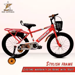 GAMER OREO 26T BICYCLE FOR AGE 12PLUS RED COLOUR 26 INCH 26 T (inch) BMX Cycle-image-73