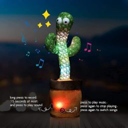 Dancing Cactus Musical Toy Can Sing, Wriggle & Repeat The Recording-194-image-43