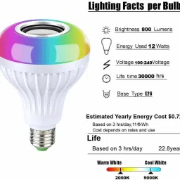 Twixxle XXI®-156-QA-Wireless Light Bulb Speaker Smart Bulb image 3