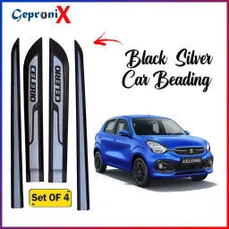 Car Beading Door Protector Silver Black Colour Compatible for Maruti Celerio Car Beading Roll For Door-picture-26