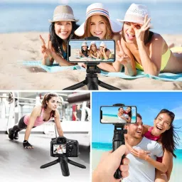 POZUB Mini Tripod Live Broadcast stand holder Making Self Video Gimbal, Mobile Holder Tripod, Monopod, Monopod Kit, Tripod Ball Head, Tripod Bracket, Tripod Clamp, Tripod Kit image 4