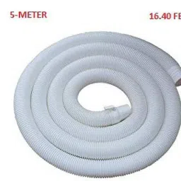 5 Meter Washing Machine Outlet Pipe Corrugated Plastic Outlet/Drain/Extension Hose Suitable for All Fully/Semi Automatic Washing Machines Outlet (Length: 5 Meter, White) Hose Pipe-picture-17
