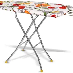 wooden Self Standing Folding Ironing Board (Colour May Vary, Multi Colour) Ironing Board-6